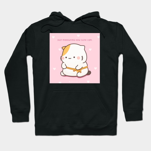 Cuteness measurement Hoodie by @muffin_cat_ig